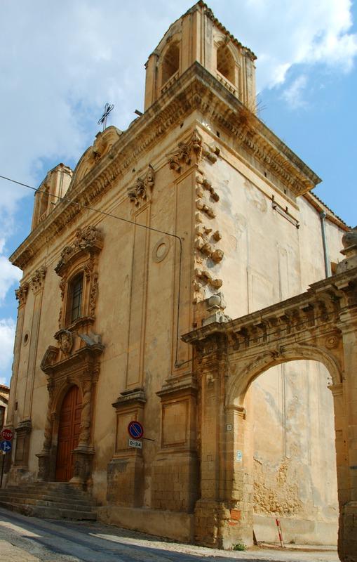 Gabinetto Fotografico Nazionale, Buratta, Fabrizio - Stocchi, Albino, Noto - Chiesa di S. Maria dell'Arco, facciata, 2005, fotografia digitale, DGT003445