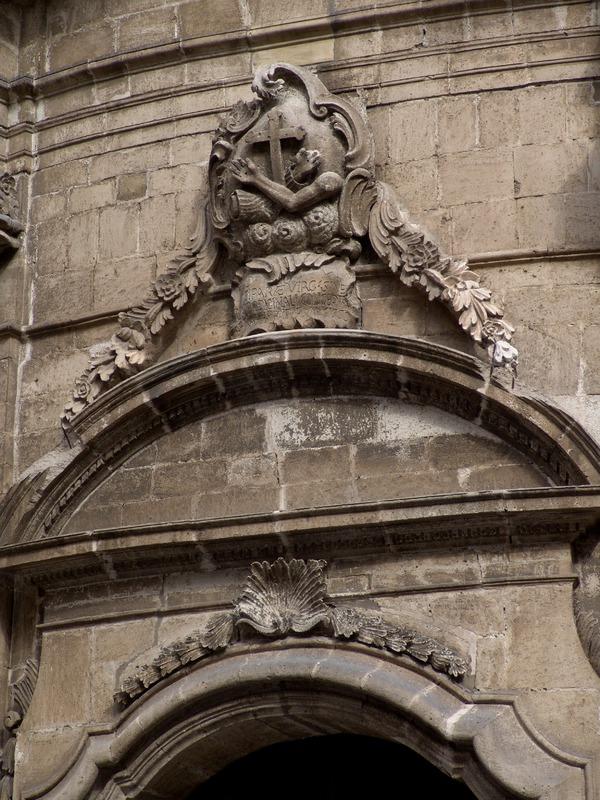 Gabinetto Fotografico Nazionale, Buratta, Fabrizio - Stocchi, Albino, Siracusa - Chiesa di San Francesco o dell'Immacolata, facciata, particolare del portale, 2005, fotografia digitale, DGT004181