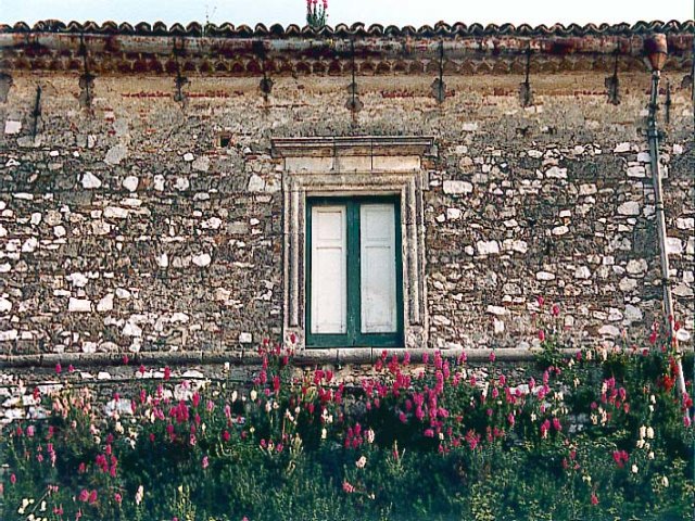 Apricena. Palazzo baronale, particolare esterno