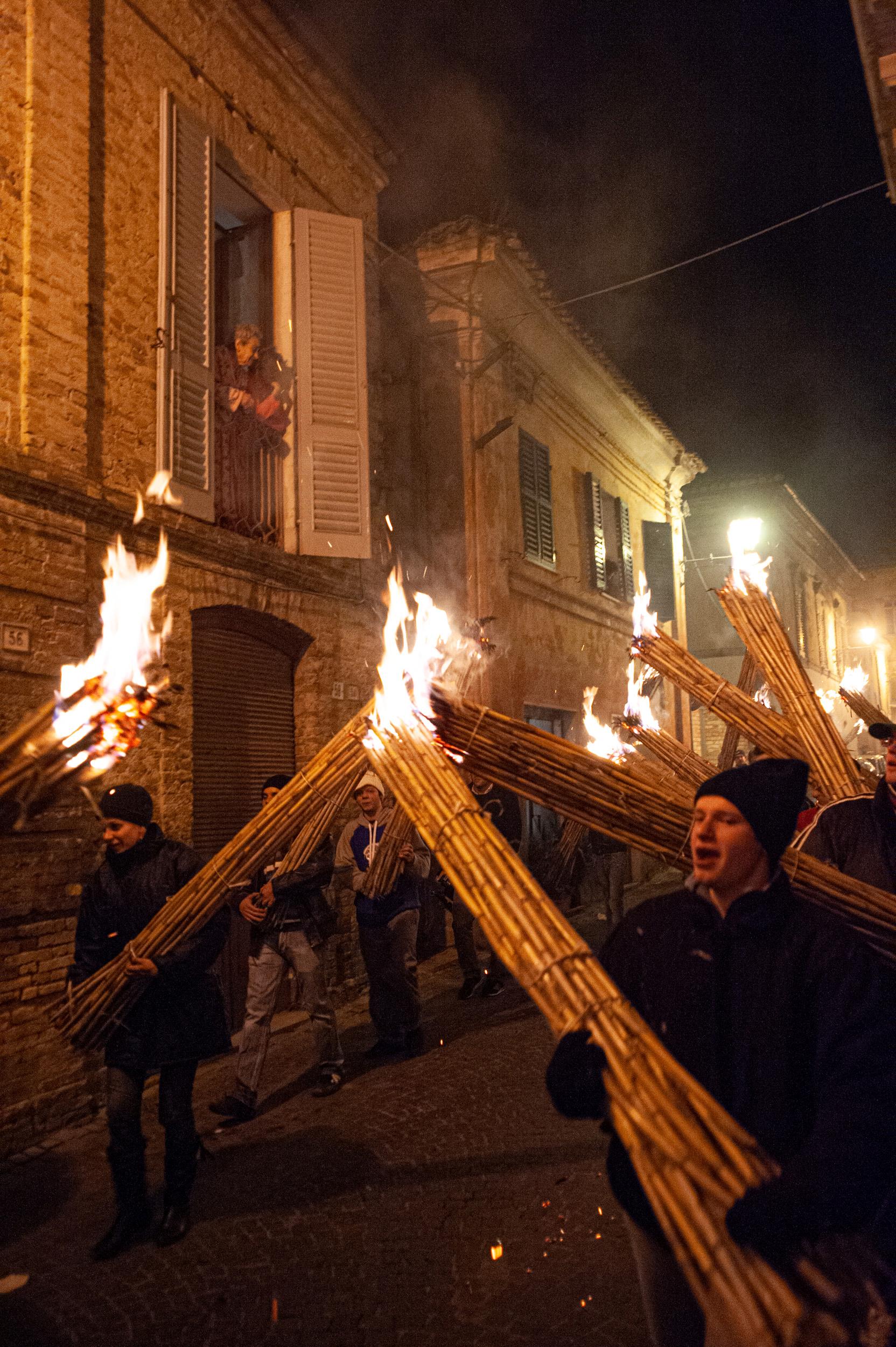 Roberto Monasterio, La processione dei faugni, 2009, fotografia digitale