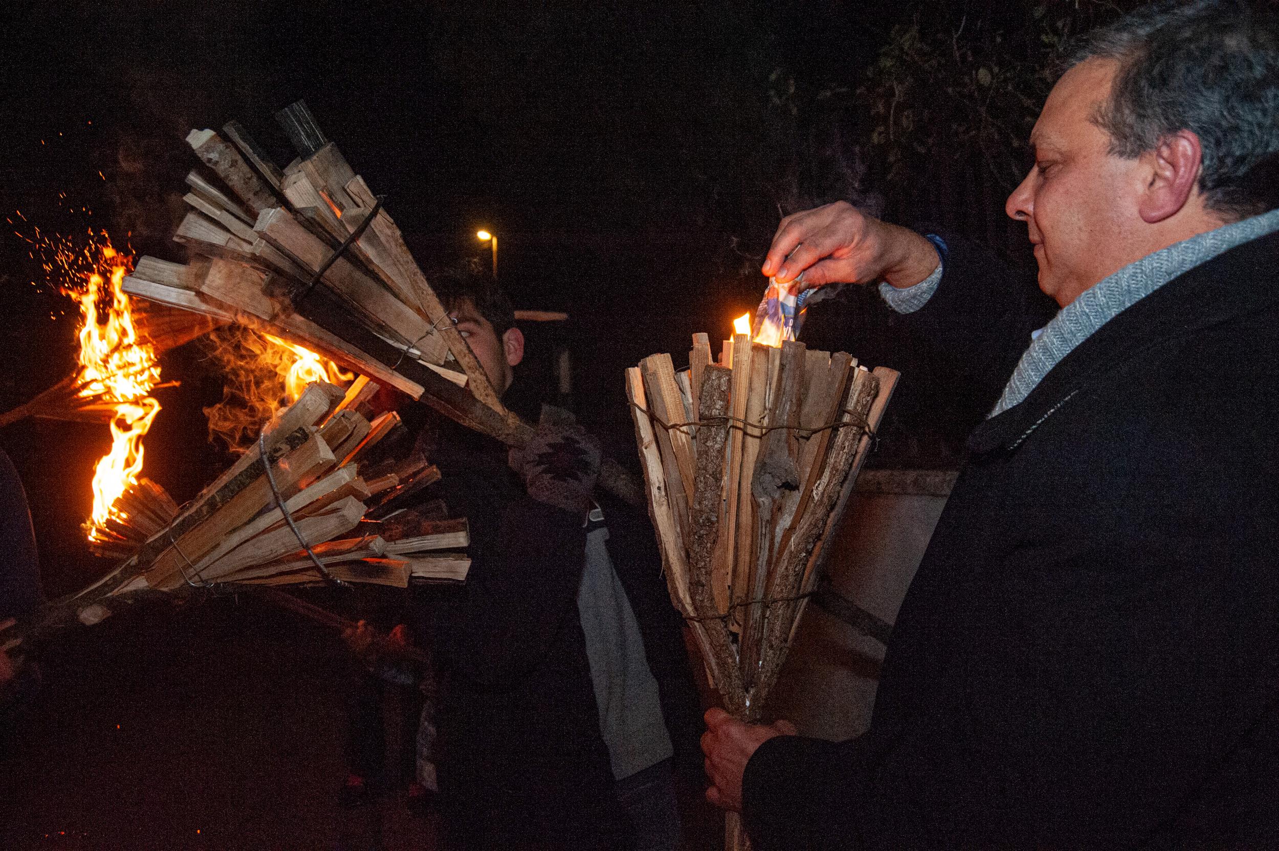 Roberto Monasterio, L’accensione delle ‘ntosse, 2015, fotografia digitale