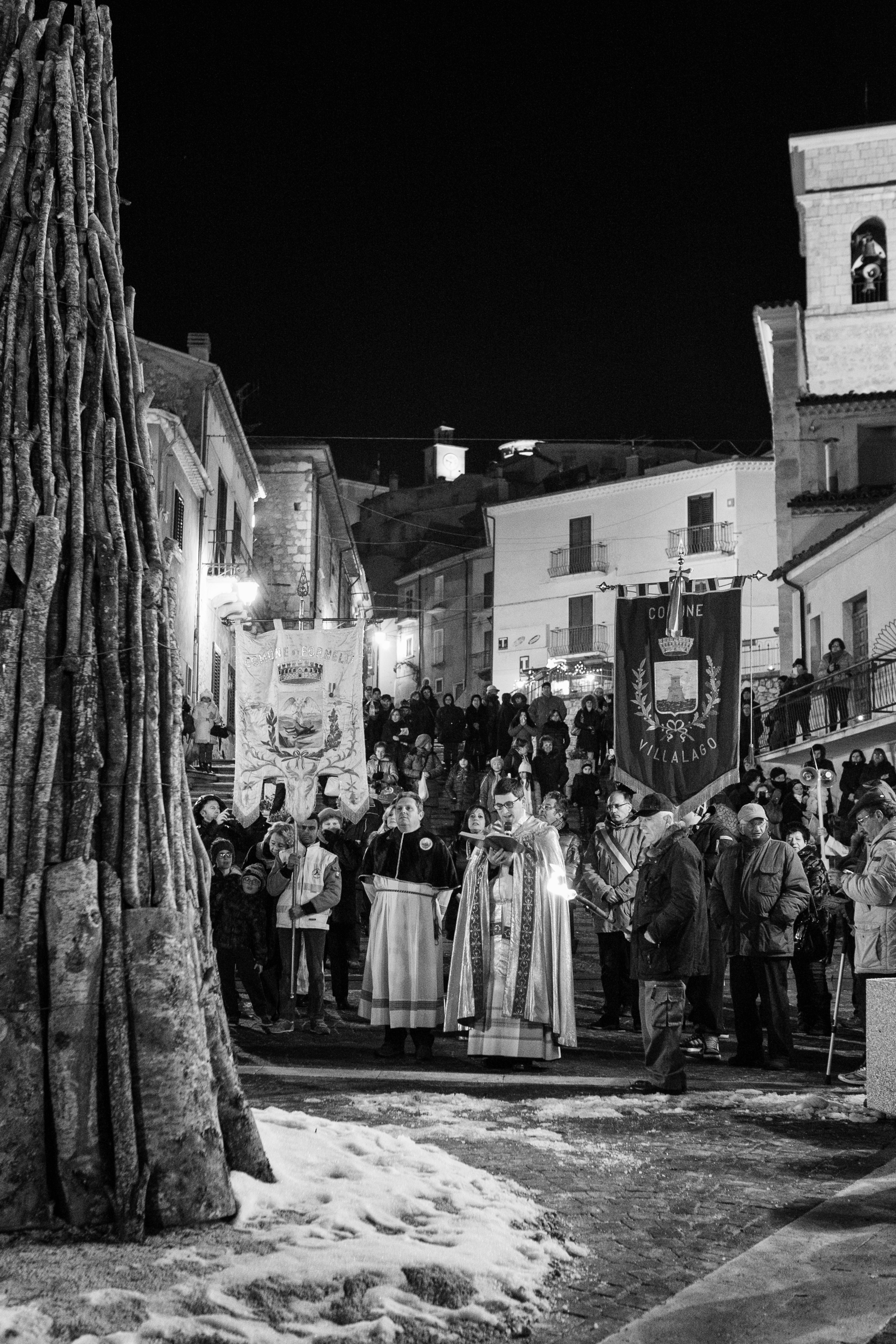 Tito Iafolla, Benedizione della fanoglia, fotografia digitale