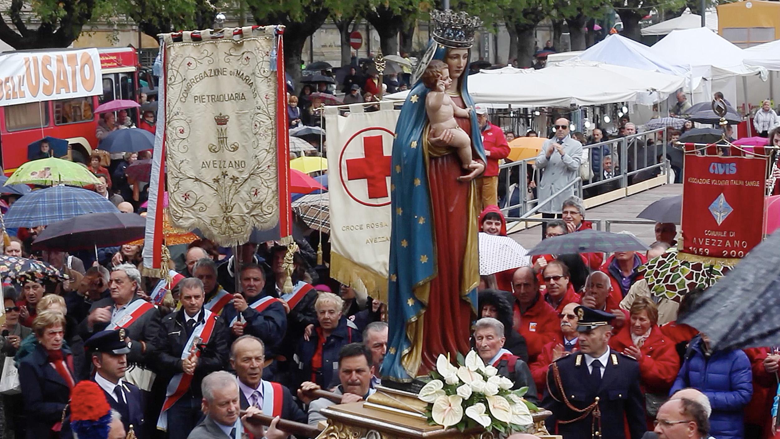 Omerita Ranalli, L’arrivo in Piazza Risorgimento, fotografia digitale