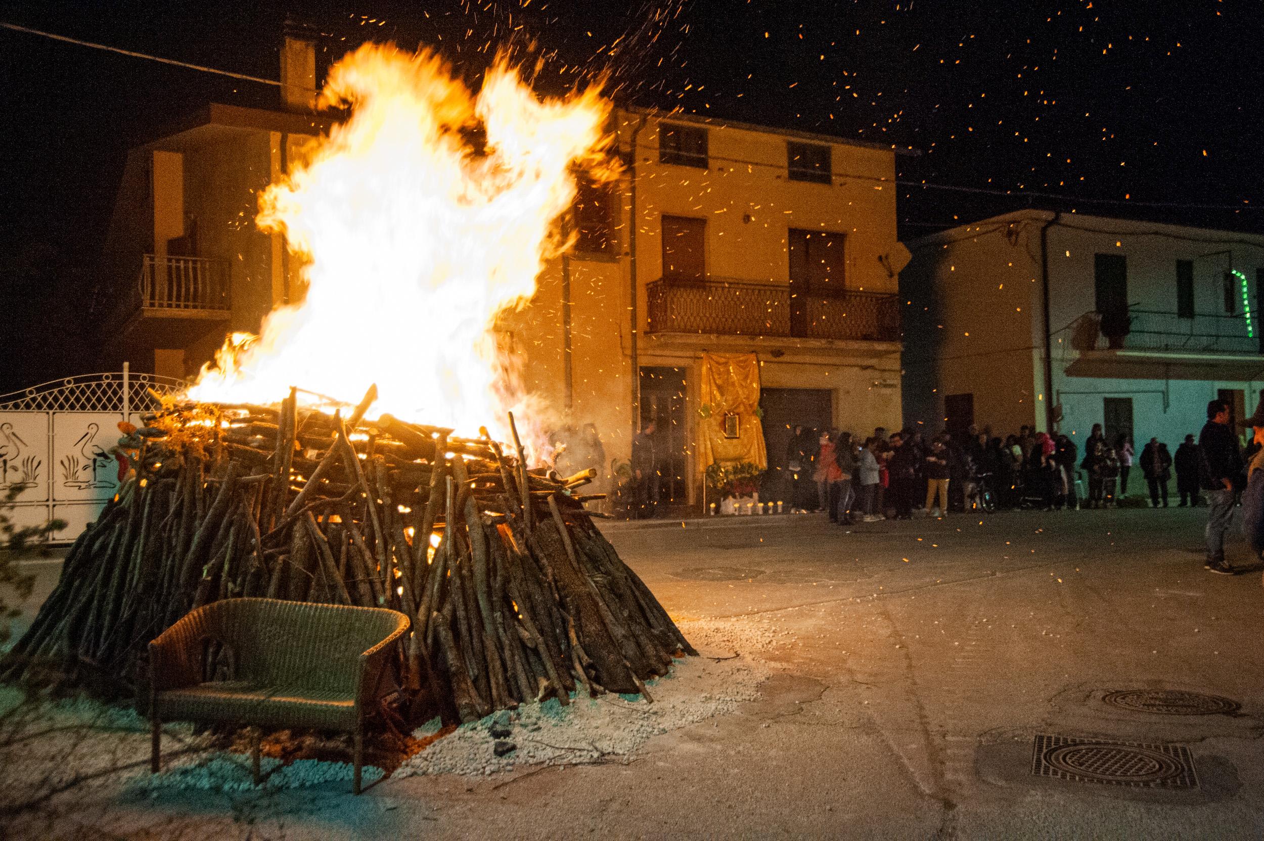 Roberto Monasterio, Focaraccio in località San Nicola, 2015, fotografia digitale