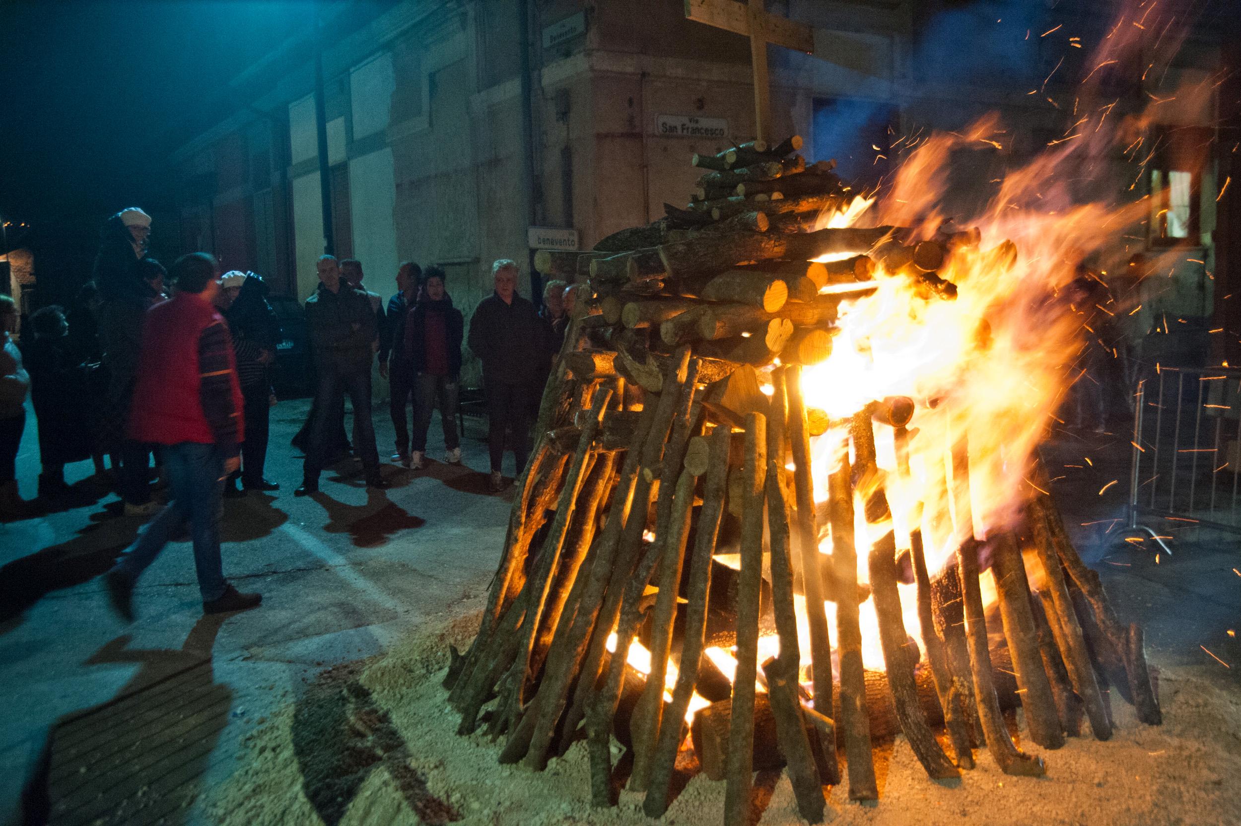 Roberto Monasterio, Focaraccio in località San Nicola, 2015, fotografia digitale