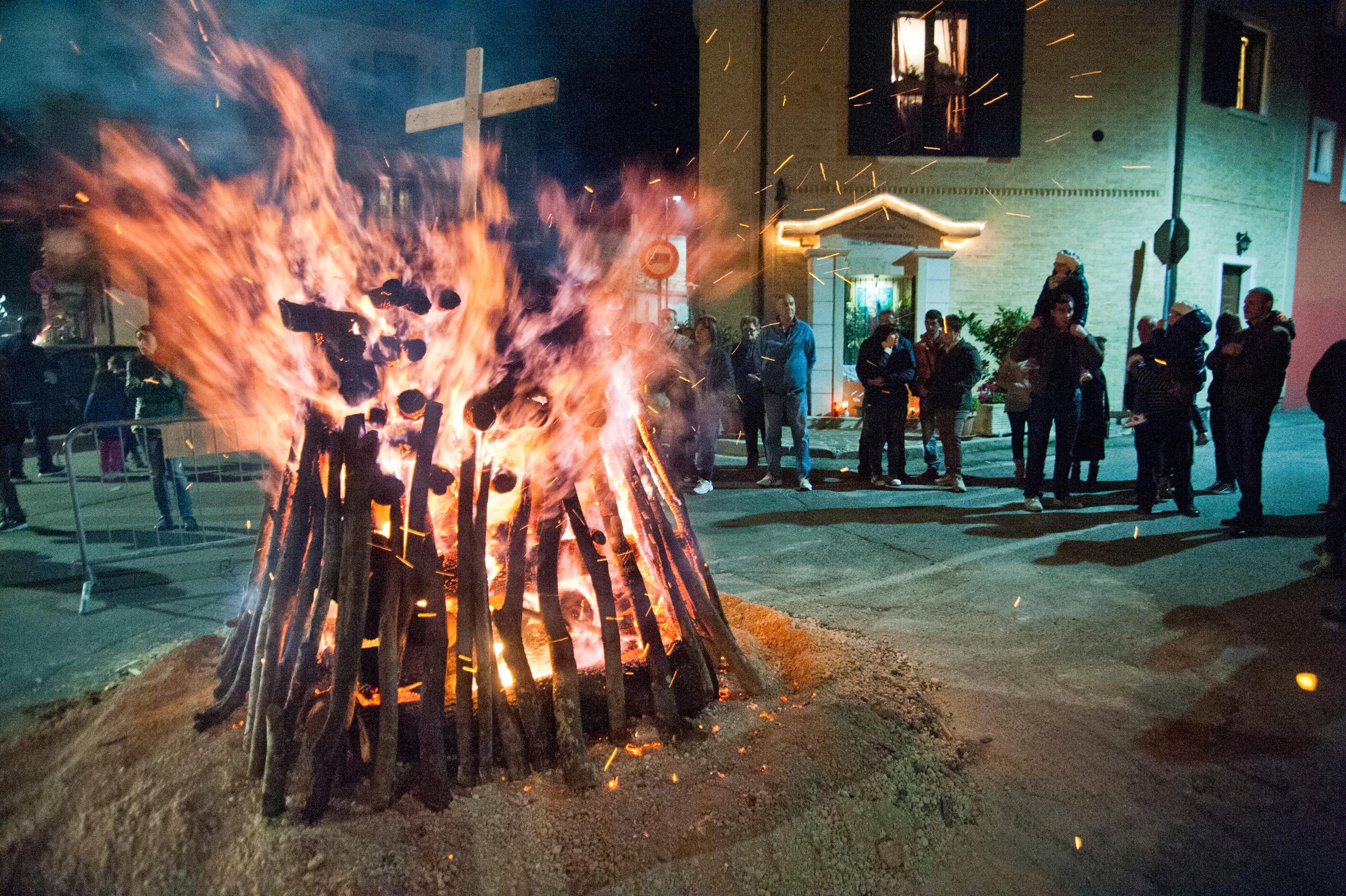 Roberto Monasterio, Focaraccio in località San Nicola, 2015, fotografia digitale