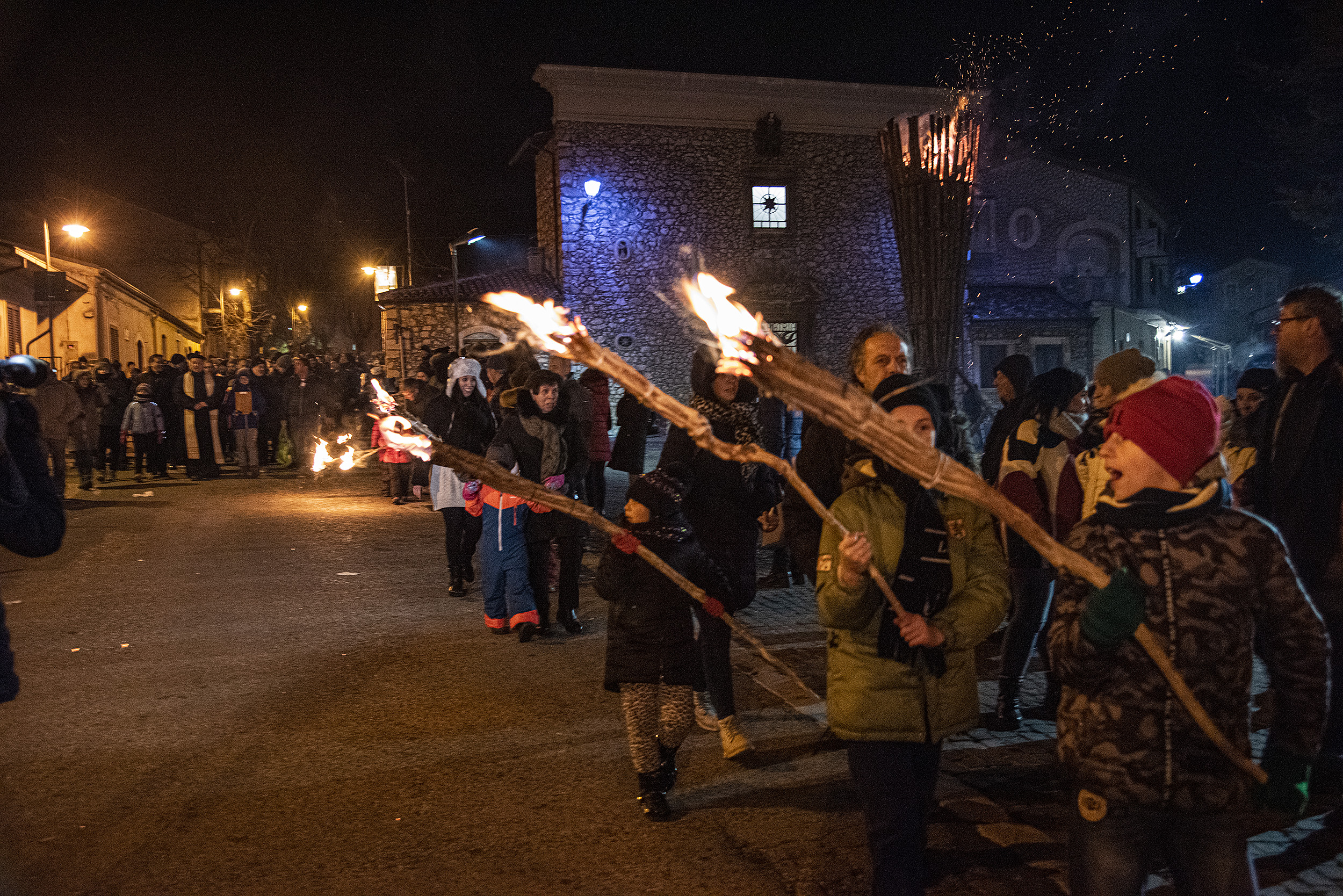 Roberto Monasterio, Corteo di Sant'antonio, 2020, fotografia digitale