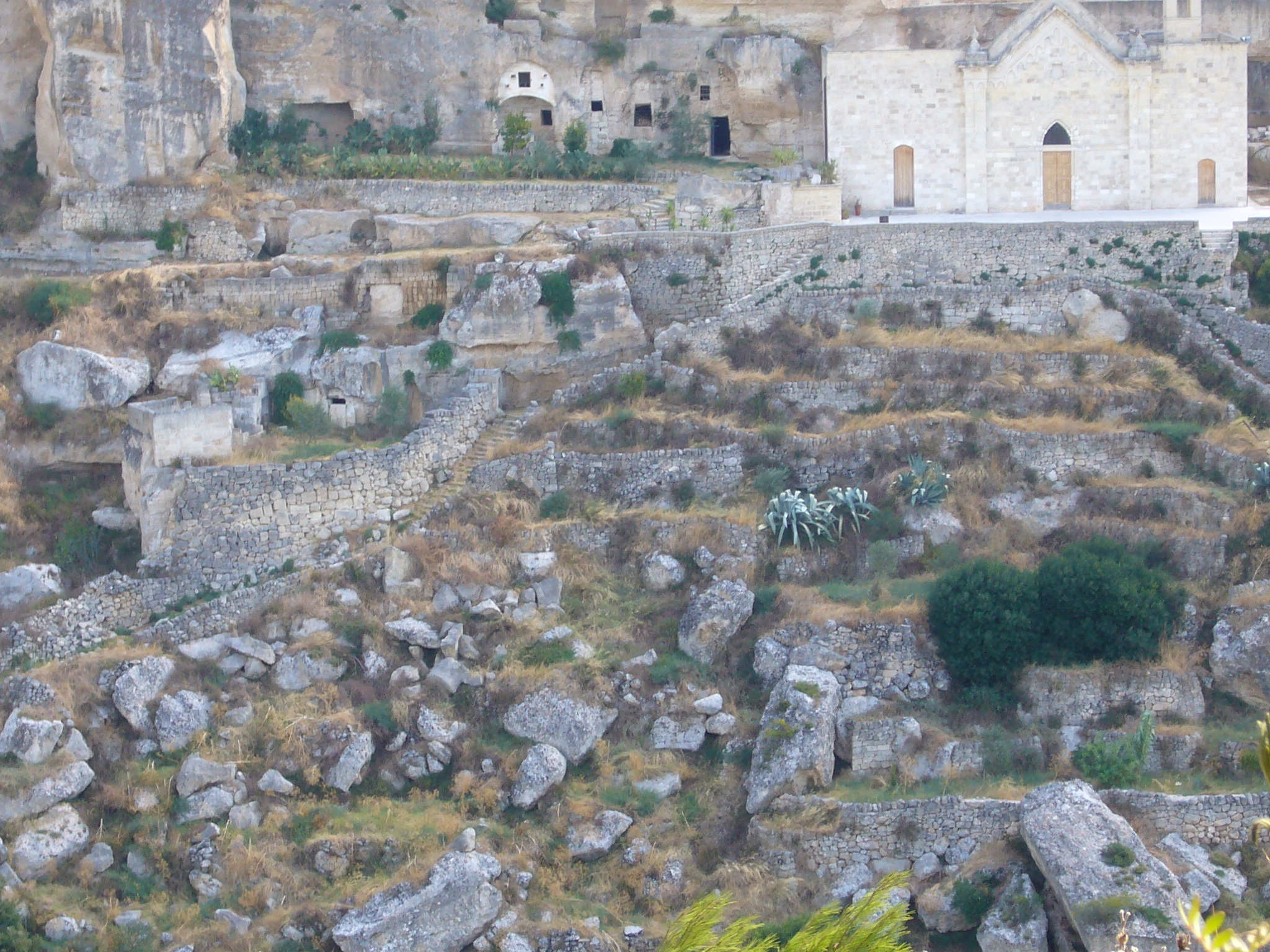 Francesco, Chiesa e scorcio di gravina, Palagianello, 5 August 2007