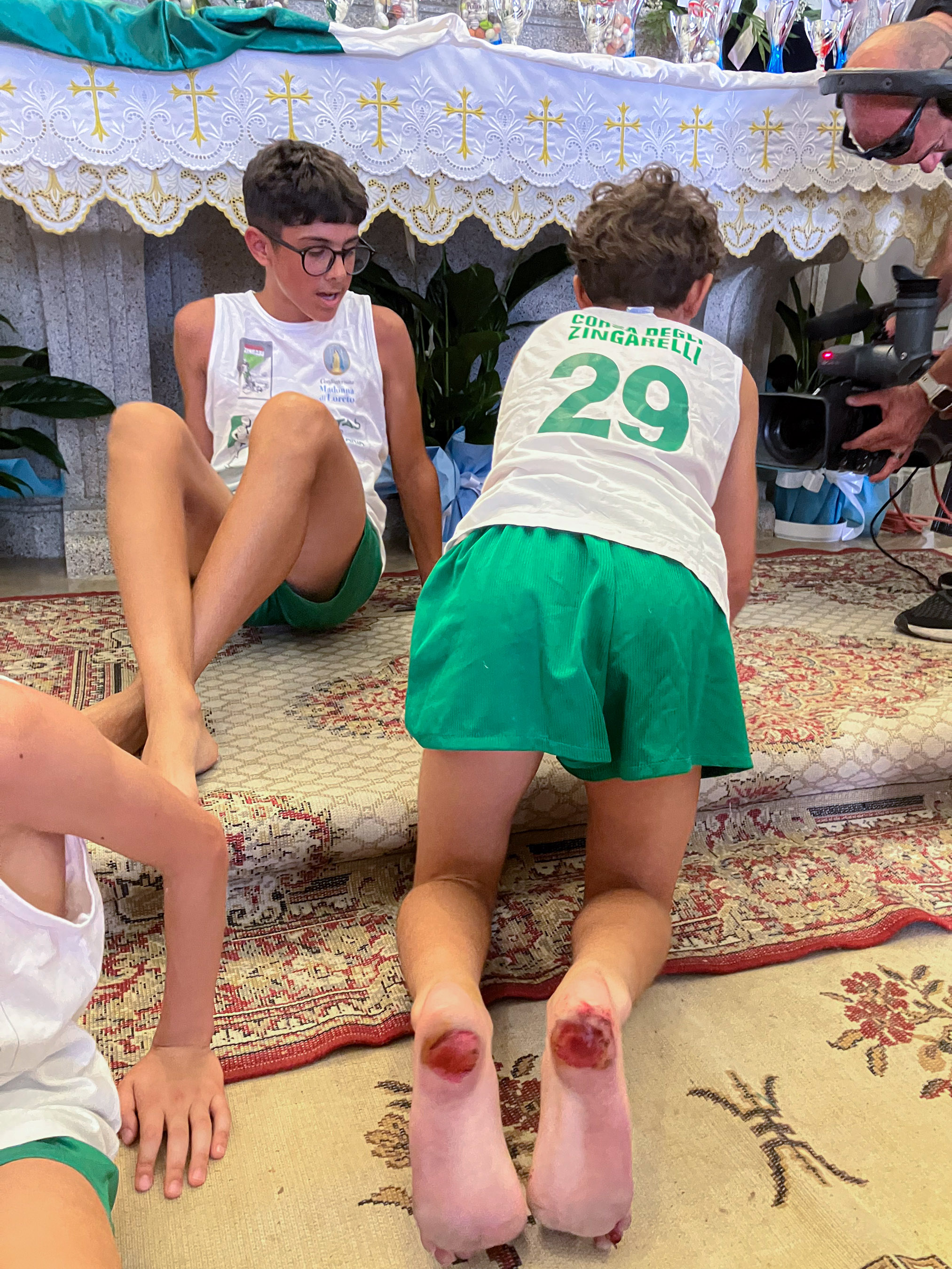 Roberto Monasterio, Pacentro – Ferite ai piedi degli Zingarelli, 2024, fotografia digitale