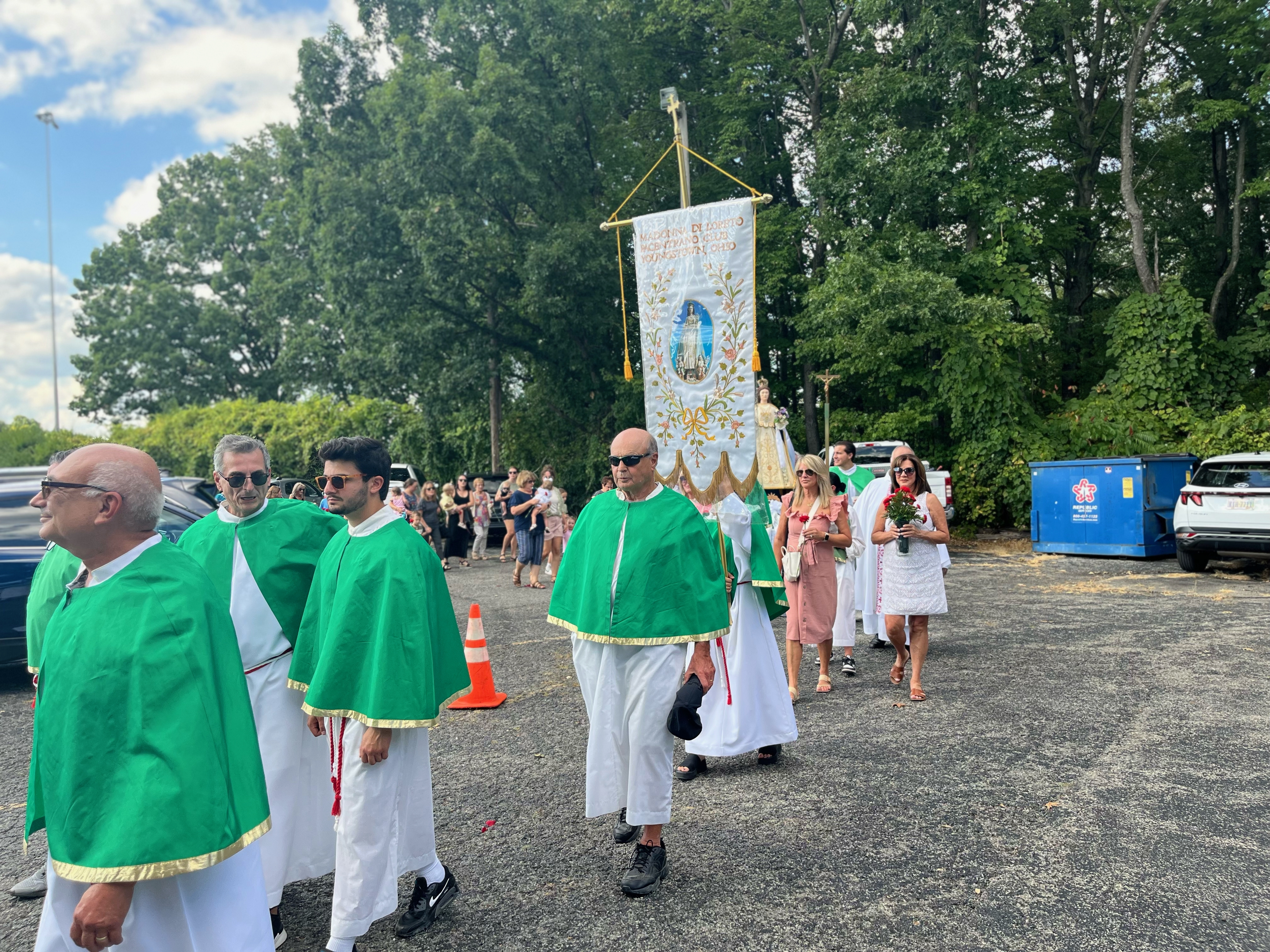 Enrico Grammaroli, Youngstown (Ohio, USA) – La processione della Madonna di Loreto, 2024, fotografia digitale