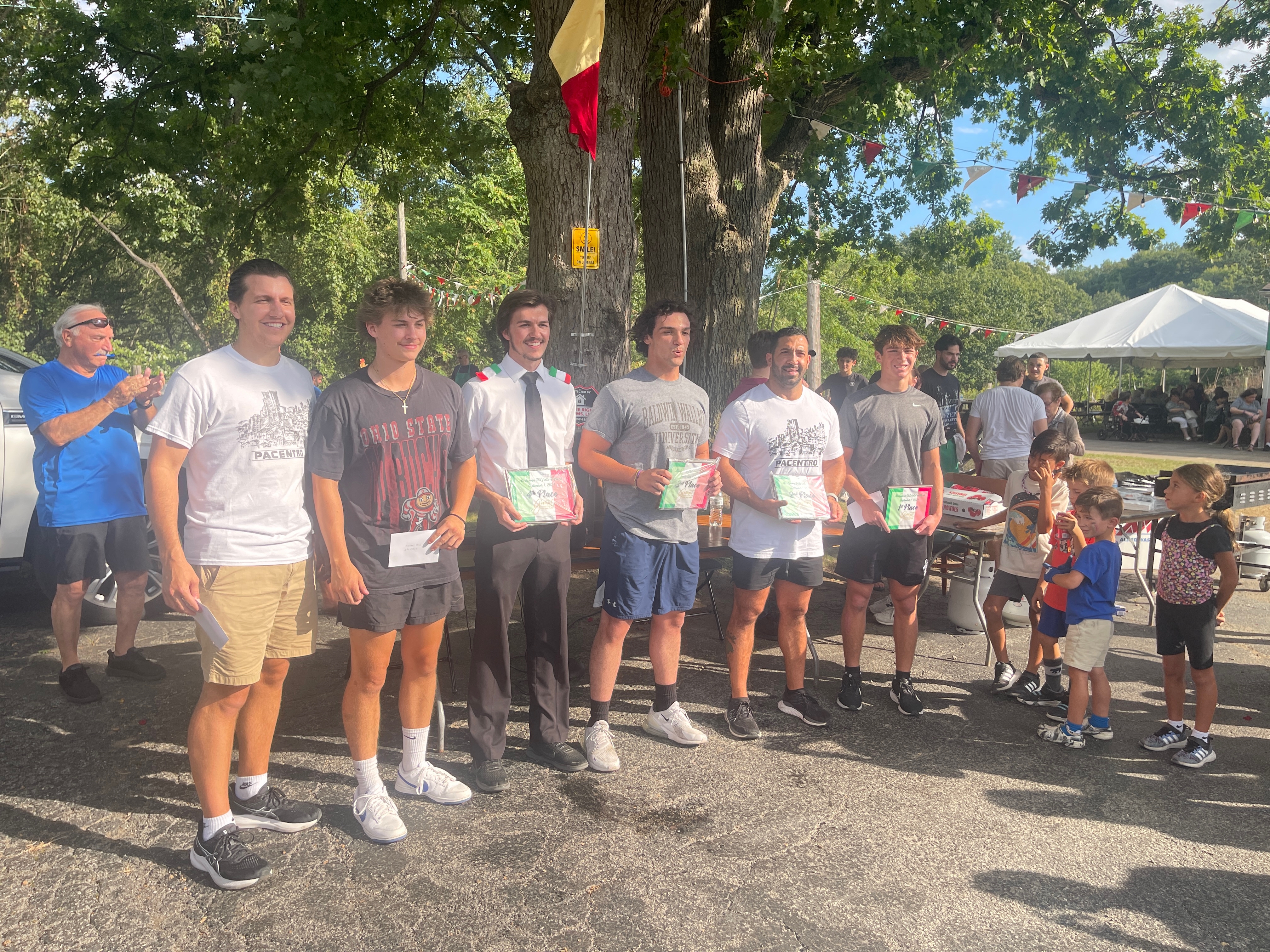 Enrico Grammaroli, Youngstown (Ohio, USA) – La premiazione, 2024, fotografia digitale